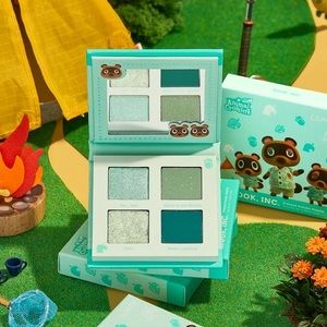 Colourpop x Animal Crossing Eyeshadow Nook, Inc